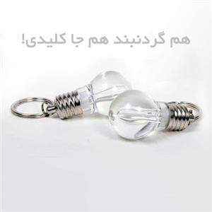 گردنبند LED هفت رنگ (با طرح لامپ)