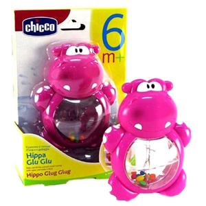 جغجغه اسب آبی چیکو مدل حمام نوزاد