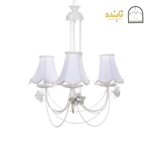 لوستر فلزی رُز ۳ شاخه DWW Rose Metal Ceiling lamp 