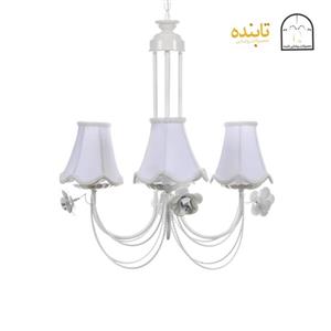 لوستر فلزی رز ۴ شاخه DWW Rose Metal Ceiling lamp 