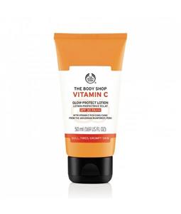 ضد آفتاب ویتامین سی بادی شاپ SPF 30 The Body Shop Vitamin C Glow Protect Lotion SPF30