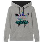 هودی پسرانه طرح ADIDAS کد J16 رنگ طوسی