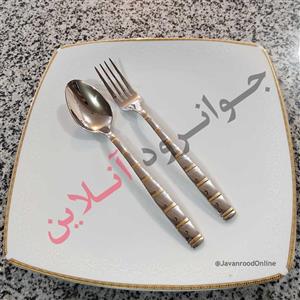 سرویس قاشق چنگال طلایی گیلدا ۱۳۸ پارچه مدل No.100G