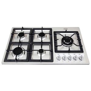 اجاق گاز صفحه‌ ای استیل تی اند دی مدل TD117 T And D TD117 Steel Gas Hob