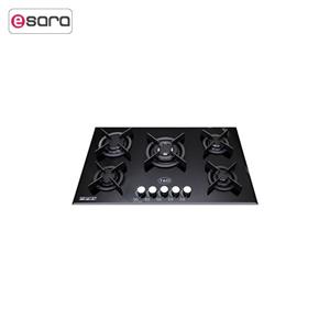 اجاق گاز صفحه ای شیشه ای تی اند دی مدل TD106 T And D TD106 Glass Gas Hob