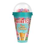 پاستیل لیوانی ببتو BEBETO مدل بستنی 120 گرم