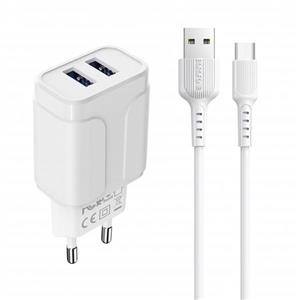 شارژر BOROFONE مدل BA37A به همراه کابل اندروید