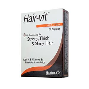 هیرویت هلث اید 30 عدد Health Aid Hair-Vit 30 Cap