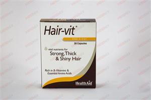 هیرویت هلث اید 30 عدد Health Aid Hair-Vit 30 Cap