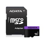 کارت حافظه‌ microSDHC ای دیتا مدل Premier ظرفیت 64 گیگابایت سرعت R80MBps به همراه آداپتور SD