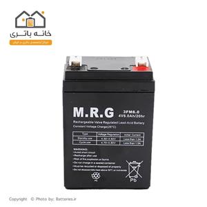 باتری سیلد اسید 4 ولت 6 آمپر M.R.G