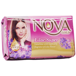 صابون NOVA مدل Lilac super اندازه 85 گرم 