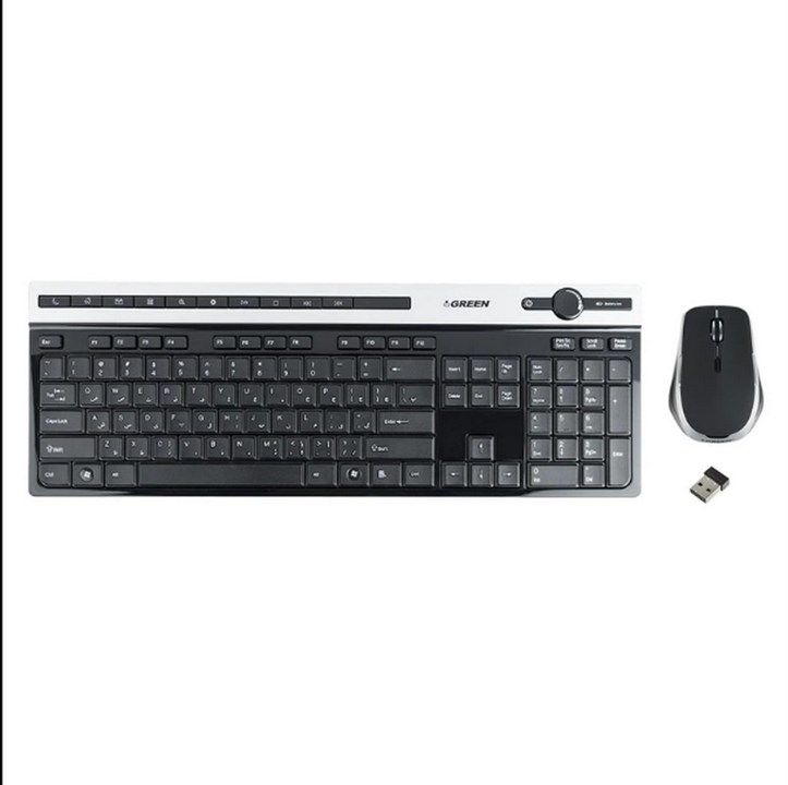 Green GKM-505W Wireless Keyboard + Mouse