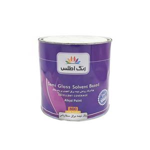 رنگ اطلس روغنی سفید نیم براق سفارشی کد 800