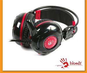 هدست مخصوص بازی بلادی مدل Bloody G300 A4Tech Combat Gaming Headset 