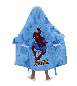 حوله پالتویی بچگانه طرح مرد عنکبوتی