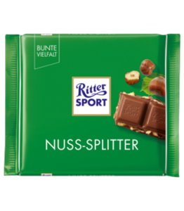 شکلات ریتر اسپرت فندق و کرنبری 100 گرمی Ritter sport 