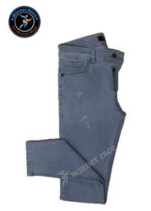 شلوار لی مردانه طرح لوله ای کد 17