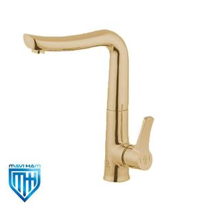 شیر سینک یا ظرفشویی تپس مدل آلپس طلایی