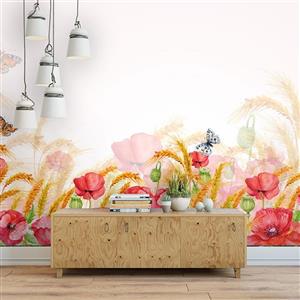 پوستر دیواری کلاسیک سرخی شقایق