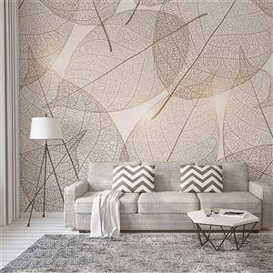 پوستر دیواری کلاسیک برگ های طلایی