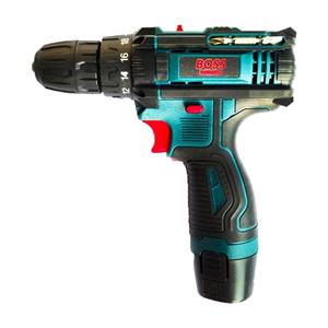 دریل شارژی گیربکسی باس با لوازم کامل