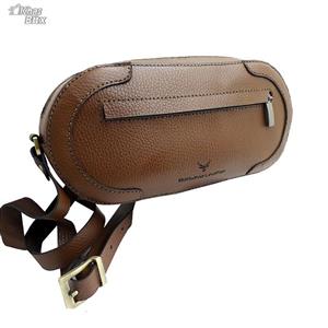 کیف دوشی زنانه چرم بارثاوا مدل 1260