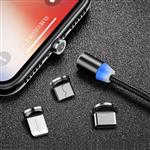 کابل تبدیل USB به Micro-USB / Lightning / USB-C آرسون مدل AN-M33 طول ۱ متر