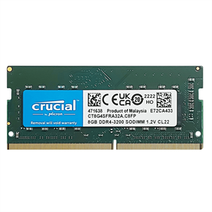 رم لپ تاپ کروشیال مدل DDR4 3200MHZ ظرفیت 8 گیگابایت