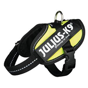 قلاده سگ جولیوس - K9 آلمان Julius-K9 IDC Geschirr Neongelb XS-33-45cm 