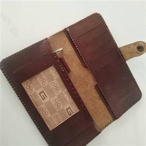 کیف پول کتی چرم