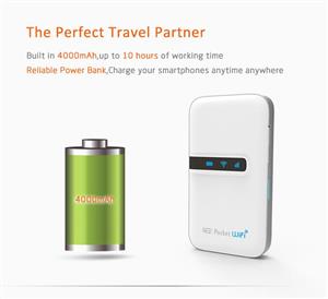 مودم روتر 4 جی هارویلون مدل ام اف 960 با قابلیت پاوربانک