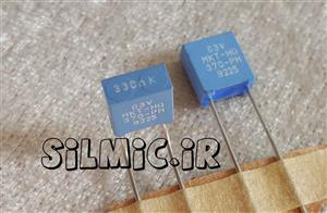 خازن ۳۳۰ نانو فاراد ۶۳ ولت PHILIPS سری MKT 370 PH – HQ