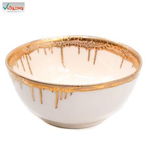 کاسه قطر 20 لاستر طلا طرح لونه زنبوری