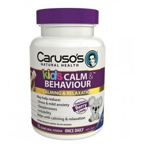 پودر کیدز کالم بی هیویر کاروسوس نچرال هلث 75 گرم Carusos Natural Health Kids Calm And Behaviour gr 