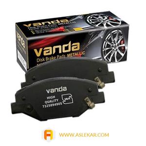 لنت ترمز جلو سمند ملی  برند وندا (VANDA)