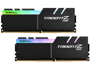 رم دسکتاپ جی اسکیل DDR4 32GB دو کاناله CL18 Trident Z RGB 4000Mhz TridentZ 4000MHz Dual Channel Desktop RAM 