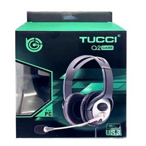 هدست گیمینگ میکروفن دار USB مدل Tucci Q2