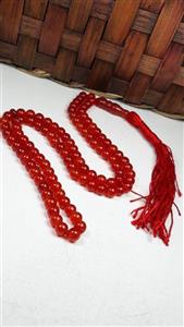 تسبیح 101 دانه طرح عقیق قرمز کد 276