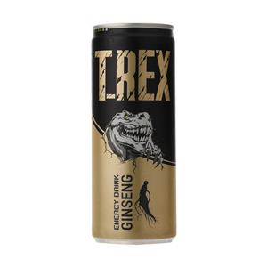 نوشابه انرژی زا جینسینگ تی رکس - 250 میلی لیتر T-REX Carbonated energy drink containing ginseng extract - 250 ml