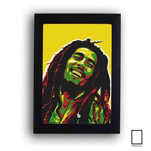 تابلو نقاشی باب مارلی Bob Marley مدل N-55119 