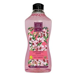 صابون مایع دستشویی اورگانیک ایوب با رایحه گل های بهاری حجم 1500 گرم Eyup spring flower soap 