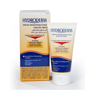 کرم مرطوب کننده قوی هیدرودرم مناسب پوست های خشک خیلی ۵۰ میلی لیتر hydroderm intense moisturizing cream 