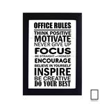 تابلو قانون اداره Office Rules  مدل N-93096