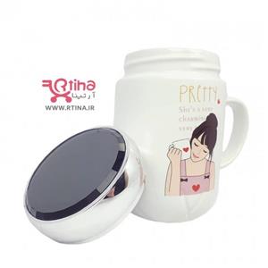 ماگ جدید دخترانه سرامیکی مدل pretty