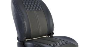 روکش صندلی جلوه چرم و اسپایس طوسی-ساندرو