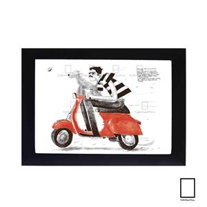 پوستر وینتیج موتور وسپا Vespa مدل N 31171 