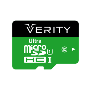 حافظه میکرو اس دی وریتی مدل یو 1 به همراه آداپتر با ظرفیت 32 گیگابایت VERITY MicroSDHC Class 10 U1 80MB/S Memory Card With Adapter 32GB