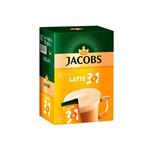 پودر قهوه فوری 3 در 1 جاکوبز مدل Latte بسته 24 عددی