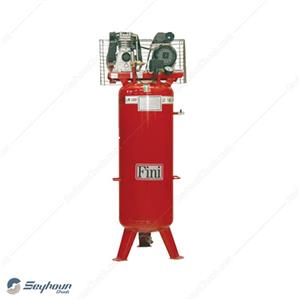 کمپرسور باد فینی ایستاده 250 لیتری 8 بار 2 اسب 2 سیلندر تک فاز مدل Fini VMK102